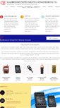 Mobile Screenshot of cieinstrument.com